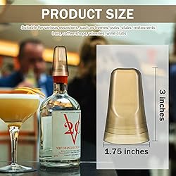 Pour Spout Covers Translucent Liquor Pourer Covers