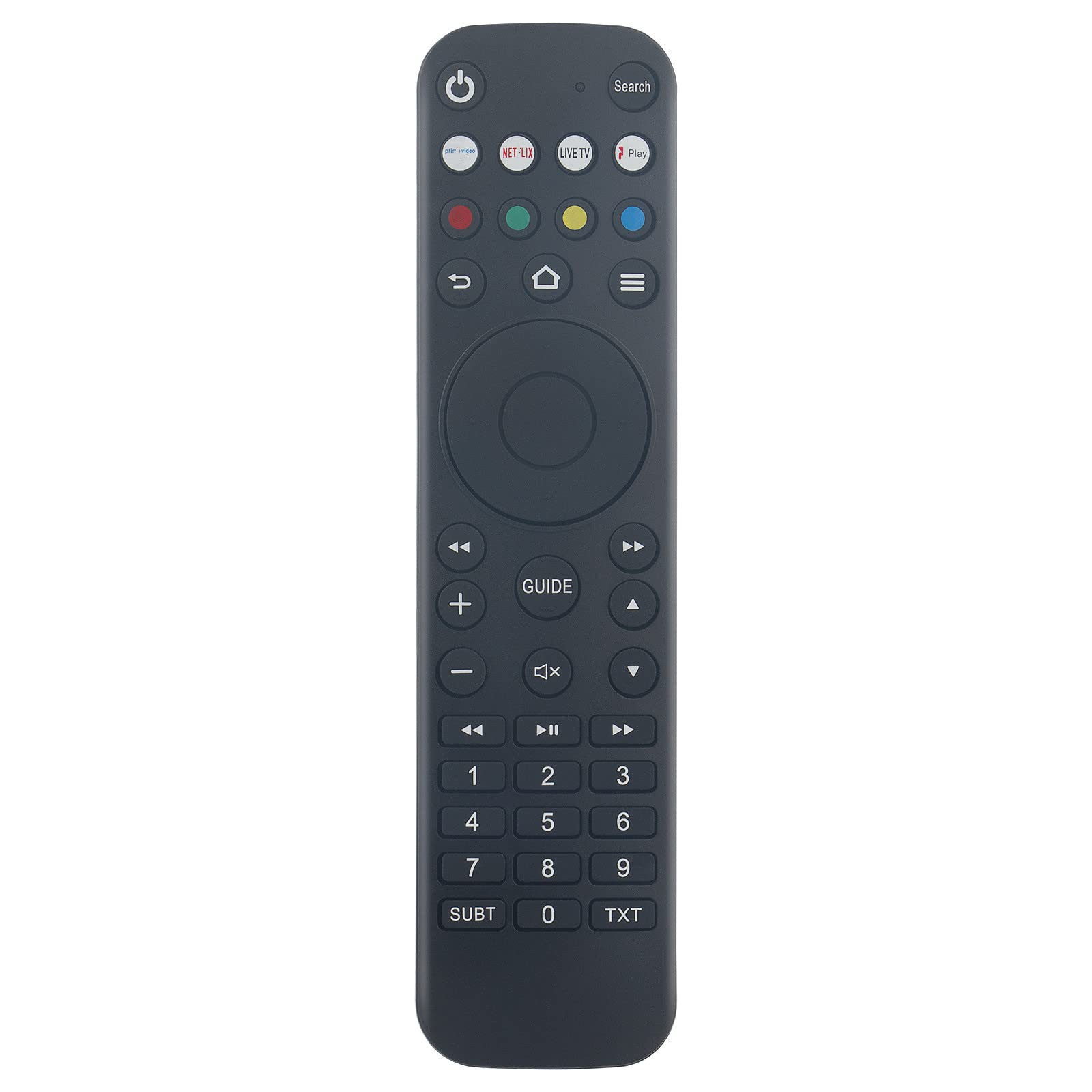 VINABTY RM-C3255 Infrared Replacement Remote Control Applicable for JVC TV LT32CF600 LT40CF700 LT43CF700 LT-32CF600 LT-40CF700 LT-43CF700