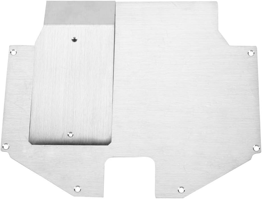 chinatera Stainless Steel Chassis Armor Center Protector for 1/7 RC Car Traxxas UDR