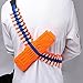 Bandolier Toy Gun Bullet Shoulder Strap for Nerf N-Strike Dart Ammo Storage Belt - Blue