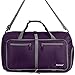 Gonex 80L Packable Travel Duffle Bag Foldable Duffel Bags for Luggage Gym Sports Camping Travelling Cycling Storage Shopping Water & Tear Resistant Purple