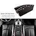 Car Pocket Organizer – Car Seat Console Gap Filler. Experience Easy Storage, Modern Style and Seamless Fit. Store and Catch Your Everyday Items. Premium Quality PU Leather (Black) Pair.