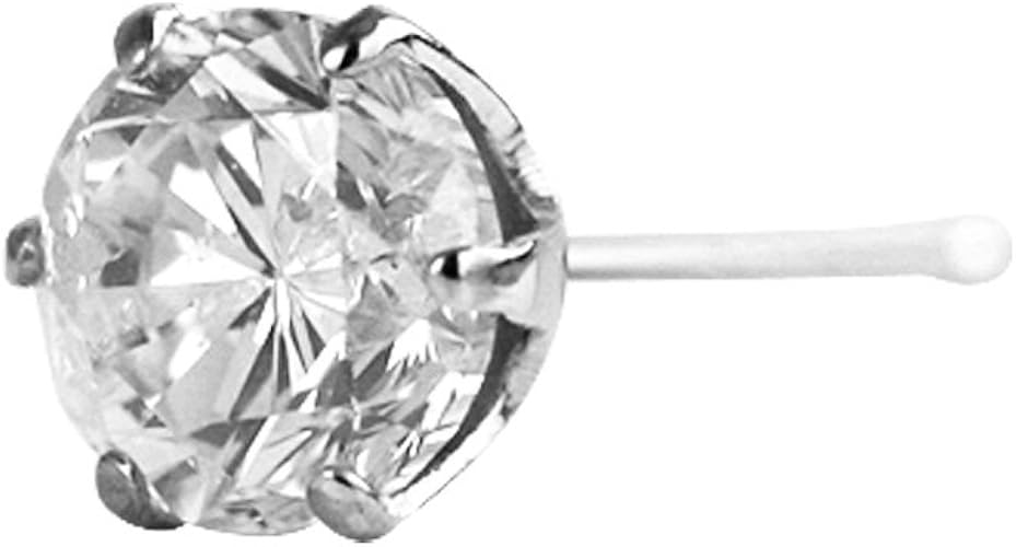 Amazon Diamond World レディース ジュエリー Pt900 ダイヤモンド ピアス 0 35ct 6本爪タイプ ダイヤモンド Fgカラー 片耳ピアス メンズ ピアス 通販
