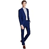 Kenneth Cole Reaction Mens Performance Fabric Slim Fit Suit