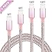 Charger,Czznn 4 Pack Phone Charger(3FT 6FT 10FT 10FT) Nylon Braided Cord Charging Cable Compatible iPhone X/8 Plus/8/7 Plus/7/6 Plus/6/6s Plus/6s/5/5c/5s and More