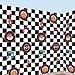 Amscan 50's Theme Checkered Scene Setter Room Roll Party Decorations, 48