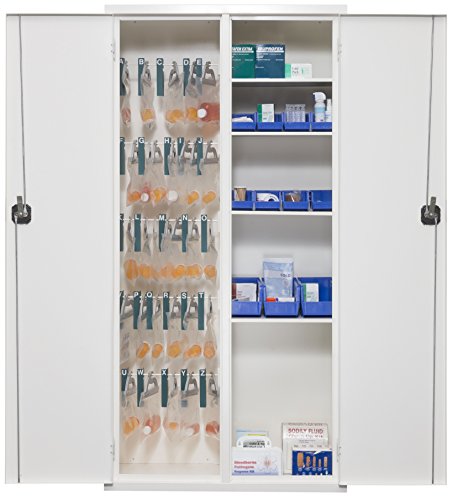 FireKing 72MSC-RWT Medical Storage Cabinet-Cam Lock, 72H x 36W x 15D inches