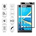 BlackBerry PRIV Screen Protector Glass,Zwirelz BlackBerry PRIV Tempered Glass Screen Protector for BlackBerry PRIV- 9H Hardness/Crystal Clear/Anti-Bub (Black Screen Protector)