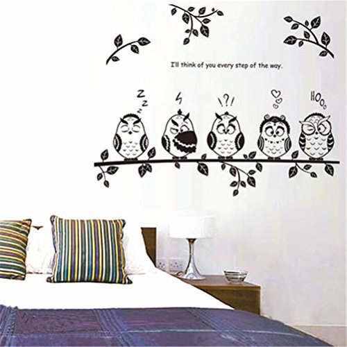 Owl Wall Decals Kritters in the Mailbox Owl Wall Decal
