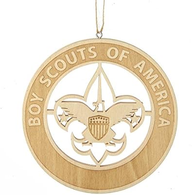 boy scout ornament