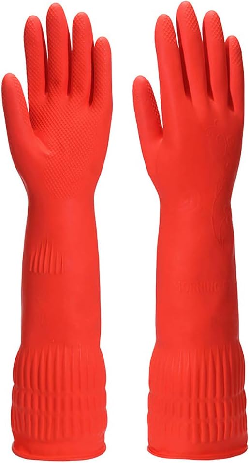 RUIXFLR Elastic Washing Up Glove, Household Glove Kitchen