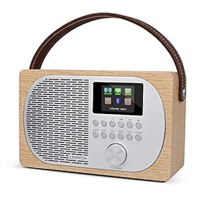LEMEGA M2P Internet Radio, DAB/DAB+/FM Digitale Radio, Bluetooth Luidspreker, Draagbare DAB Radio…