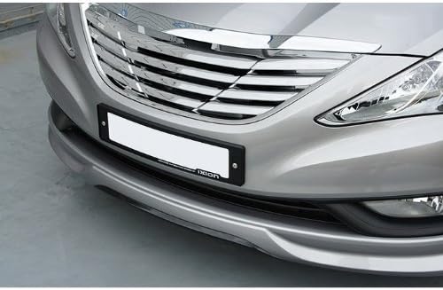 IXION Front Hood Radiator Grill PAINTED 1-pc Set For 2011 2012 Hyundai i45 Sonata YF (Chrome)