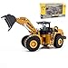 Ailejia 1/50 Scale Diecast Articulated Mechanical Loader Bulldozer Alloy Models Construction Vehicle s Model Engineering Car Toy Mechanical Loader boy Gift (Mechanical Loader)