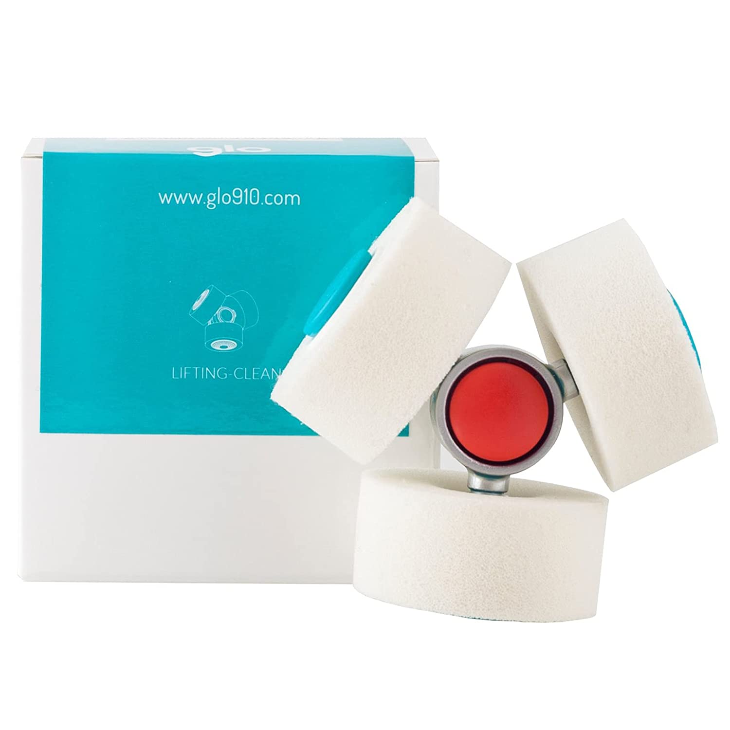 Glo-Cabezal-Soft-Massage-para-el-Masajeador-Glo910-Cabezal-Suave-de-Esponja-Esponja-Exfoliante-para-Masaje-Corporal