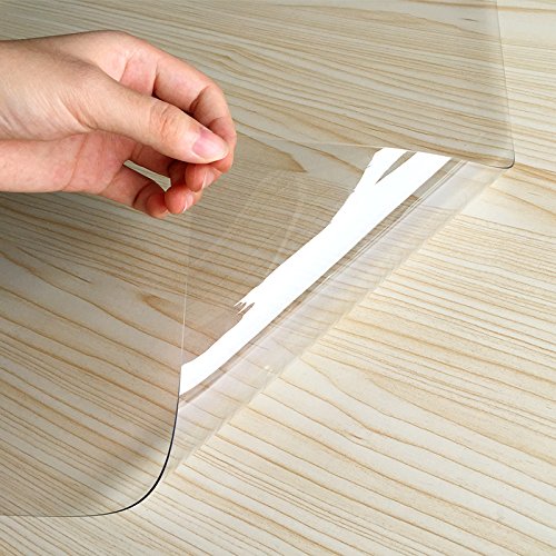 Do4U PVC Waterproof Tablecloths Protector For Kitchen Table Desk Marble