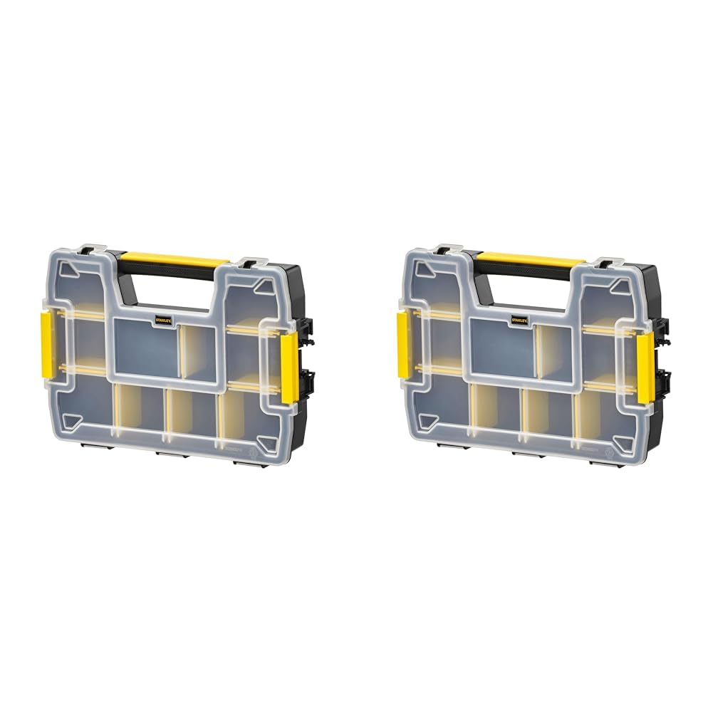 Stanley STST1-70720 "Sortmaster" Organizer Stackable, Multi-Colour (Pack of 2) โ image 1