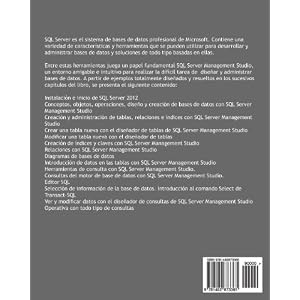SQL Server 2012/2008 R2/2008. Diseño y Administración básica de Bases de Datos con SQL Server Management Studio (Spanish Edition)