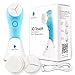 Electric Facial Brush, 3D Vibrating Sonic Waterproof Skin Exfoliating Cleansing System for Body and Face Deep Cleaning, Microdermabrasion Exfoliator with 3 Brush Heads