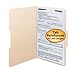 Smead Fastener File Folder, 1 Fastener, Reinforced 1/3-Cut Tab, Legal Size, Manila, 50 per Box (19534)