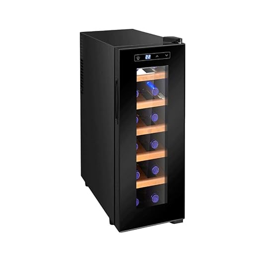 JJSFJH Enfriador de Vino Bebida Frigorífico 12 Botellas de Cerveza ...