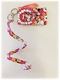 Vera Bradley Zip Id Case and Lanyard in Pixie Blooms
