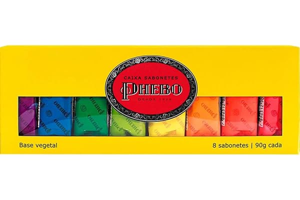 Kit Sabonete, PHEBO, Amarelo, 720g