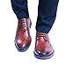 INMAKER No Tie Dress Shoe Laces for Men, Waxed Thin Oxford Round Shoelaces