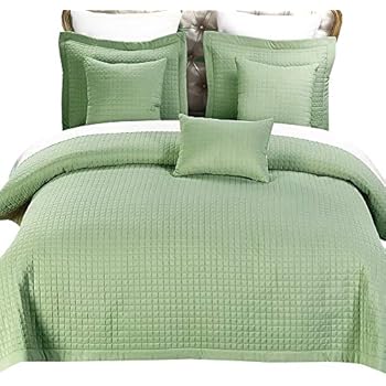 Amazon.com: Hotel Style Bedspread Coverlet Quilt Set 6