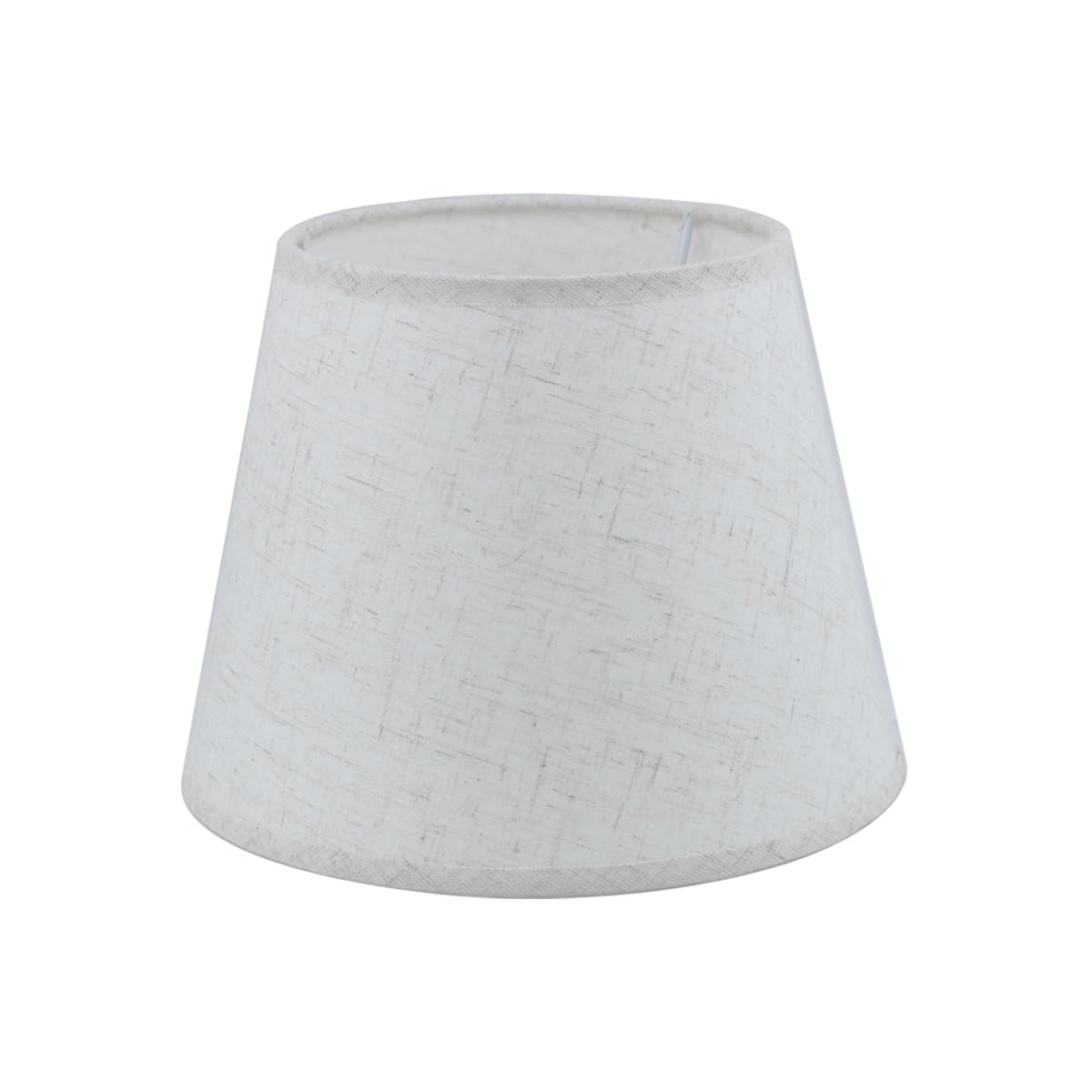 Sinta Lampshades Modern Coolie Fabric Relacement Light Shade Small Light Shade for E14/E27 Table Lamp Bedside Lamp Wall Lamp Lampshade,Ø8.6/22cm Linen