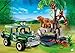 PLAYMOBIL Jungle Animals with Researcher and Off-Road Vehicle