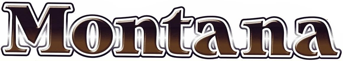 Montana 1 RV Trailer Camper Keystone Logo Graphic DECAL-30