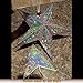 WPKLTMZ Paper Star Lantern Lampshade Hanging Christmas Xmas Day Decoration for LED Light Wedding Birthday Party Home Decor 8 Pcs 28cm Hollow Out Design (Lights not Included) (Silver)