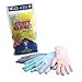 Hygloss Products Craft Gloves for Kids - Made from Natural Latex - Lightly Powdered - Protection for Hands - Multiple Uses - Disposable - 5 Assorted Colors - 12 Pack
