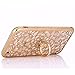 iPhone 6S Case, iPhone 6 Case, Cellaria Chrysalis Series - Ultra Slim Luxury Bling Rhinestone Case Cover with 360 Rotating Ring Grip/Stand Holder/Kickstand for iPhone 6S/6 (4.7 Inch), Gold