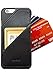 HUSKK [iPhone 6/6S] Leather Wallet Case with Drop/Shock & Anti Theft RFID Blocking Protection - Card Holder for Up to 8 Cards - Quickdraw Black [Q-6-B-P-RFID] …