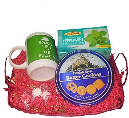 Molly's Peppermint Tea &amp; Cookie Baskit