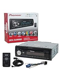 Pioneer coche receptor de CD con funciones de audio mejorado, mejorada Pioneer Arc App compatibilidad, MIXTRAX, integrado Bluetoo, talla única , Negro