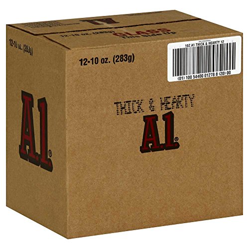 A1 Thick & Hearty Steak Sauce 10 oz (Pack of 12) - Thumbnail 5