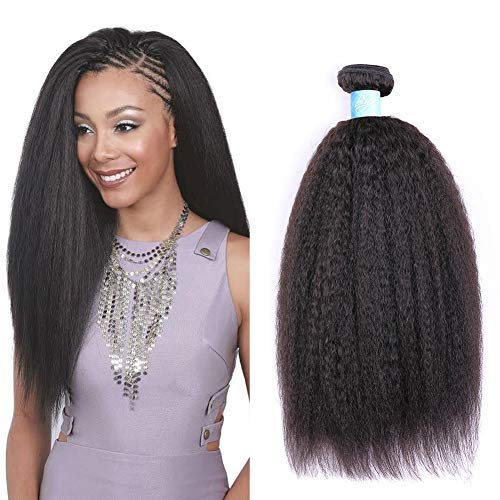 BLY-Mongolian-Kinky-Straight-Virgin-Human-Hair-3-Bundles-Weft-Yaki-Human-Hair-8A-Unprocessed-Natural-Black-Hair-Extensions-Weave10-12-14inches