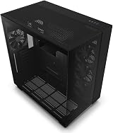NZXT H9 Flow Dual-Chamber ATX Mid-Tower PC Case CM-H91FB-01 view 1