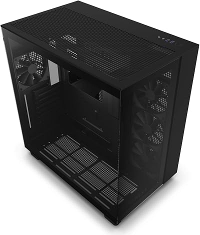 NZXT H9 Flow Dual-Chamber ATX Mid-Tower PC Case CM-H91FB-01