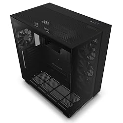 NZXT H9 Flow Dual-Chamber ATX Mid-Tower PC Gaming