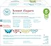 Honest Baby Diapers, Club Box, Teal Tribal & Space Travel, Size 5, 50 Count