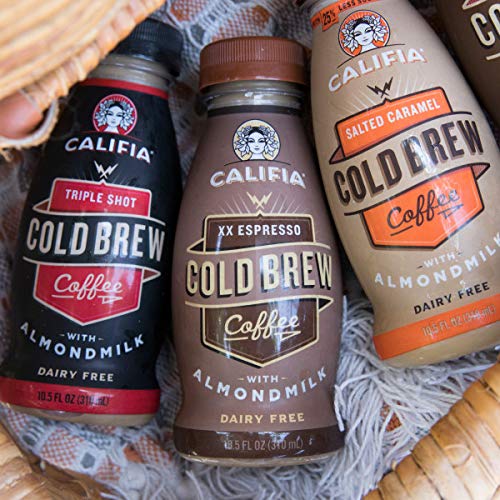 Califia Farms XX Espresso Cold Brew Coffee with Almondmilk, 10.5 Oz