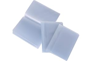 Senkary Set of 3 Plastic Wallet Insert Clear Credit Card Wallet Picture Photo Holder for Wallets