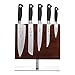 Mercer Culinary Genesis 6-Piece Magnetic Board Knife Set, 11 3/8 x 9, 11 1/2 inch high, Stainless Steel