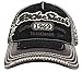 MINAKOLIFE Rock Shark Kingston 1969 Jamaica Distressed Vintage Trucker Baseball Cap Hat (Black)