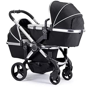icandy peach twin carrycot black magic