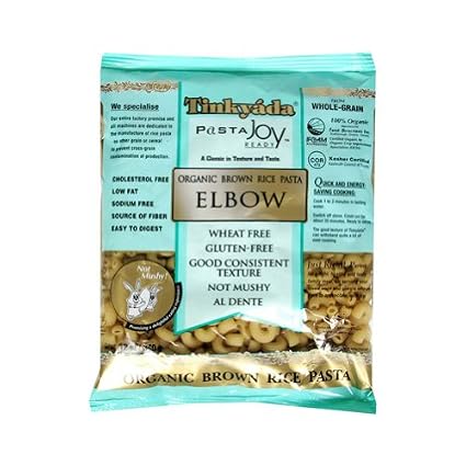 Tinkyada pasta brwn Rice elbow org 12oz (621683020552)